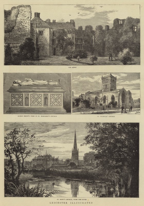resimli leicester by William Henry James Boot