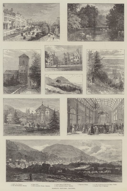 Başıboş Eskizler, Malvern by William Henry James Boot