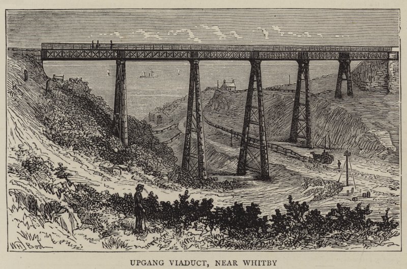 Upgang Viyadüğü Whitby yakın, by William Henry James Boot