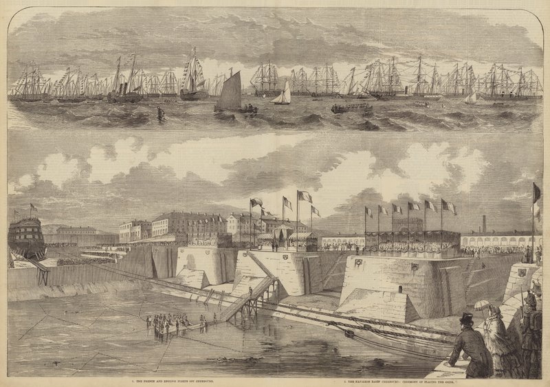 Cherbourg'un eskizleri by William Henry Prior