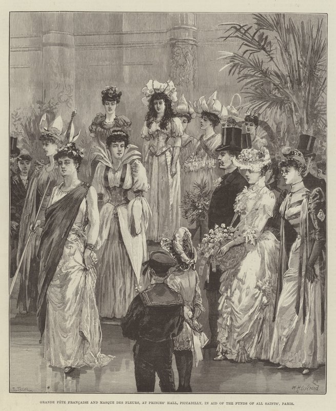 Grande Fete Francaise ve Masque des Fleurs, Princes 