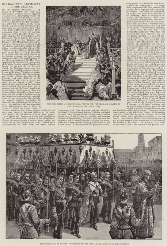 Rahmetli Çarın Çar ile Evliliği by William Heysham Overend