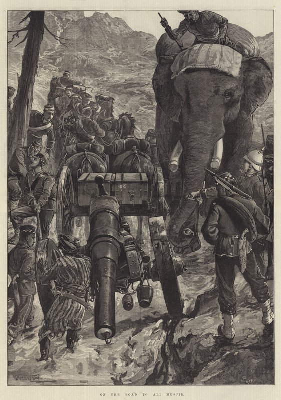 On the Road to Ali Musjid  by William Heysham Overend
