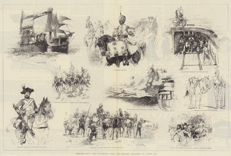 The Illustrated Naval and Military Magazine, Sayı 1, Temmuz 1884