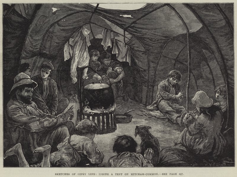 Çingene Yaşamının Eskizleri, Mitcham-Common