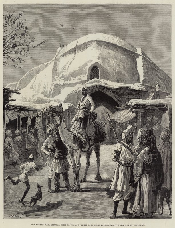 Afgan Savaşı, Central Dome veya Char-Su, Candahar Şehri