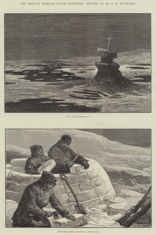 Amerikan Franklin Arama Seferi by William Heysham Overend