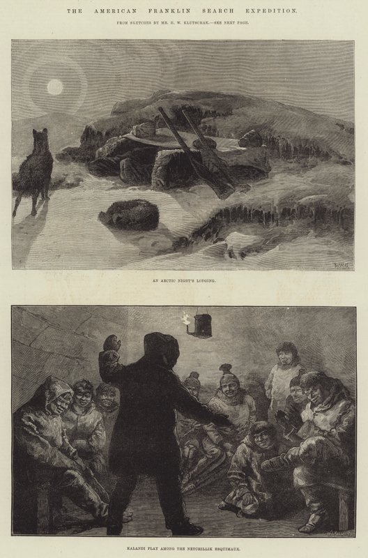 Amerikan Franklin Arama Seferi by William Heysham Overend
