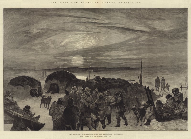 Amerikan Franklin Arama Seferi by William Heysham Overend