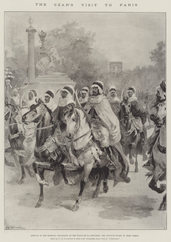 Çar'ın Paris Ziyareti by William Heysham Overend
