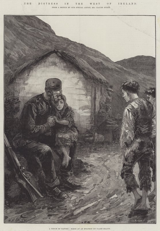 İrlanda'nın Batısındaki Sıkıntı by William Heysham Overend
