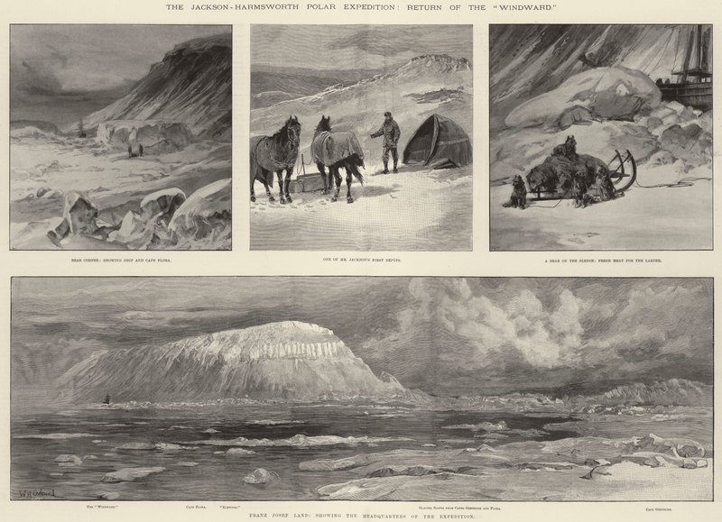 Jackson-Harmsworth Kutup Seferi, Windward