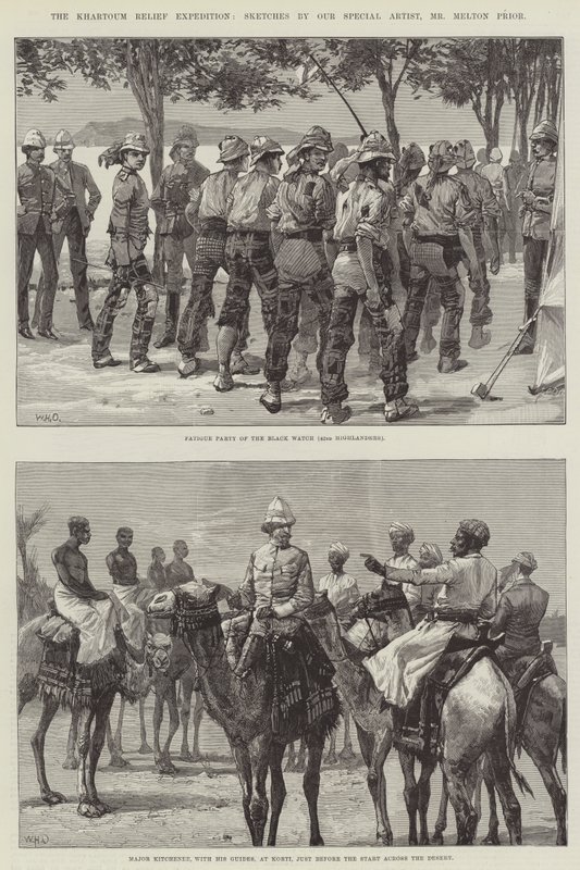 Hartum Yardım Seferi by William Heysham Overend