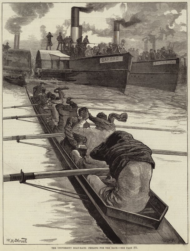 Üniversite Tekne Yarışı, Yarışa Hazırlanıyor by William Heysham Overend