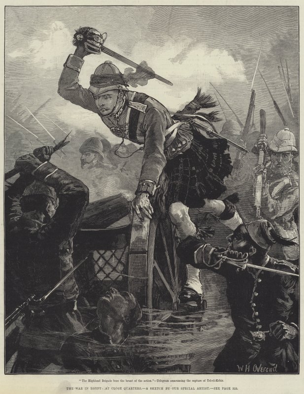 The War in Egypt, at Close Quarters  by William Heysham Overend