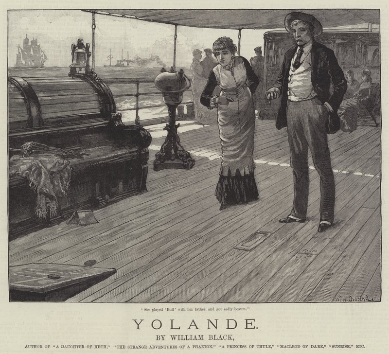 Yolande, William Black by William Heysham Overend