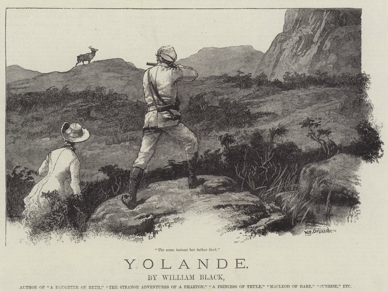 Yolande, William Black by William Heysham Overend