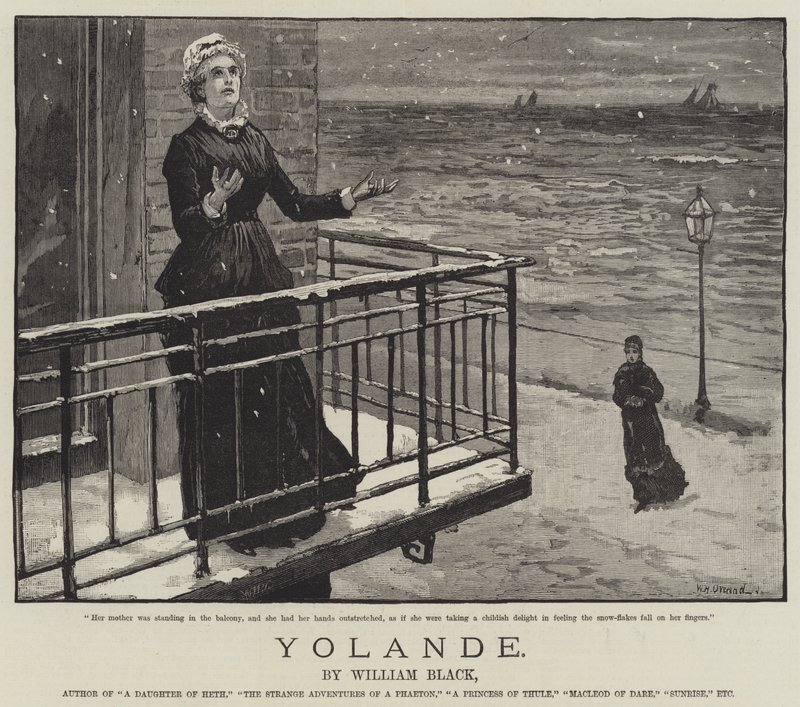 Yolande, William Black by William Heysham Overend