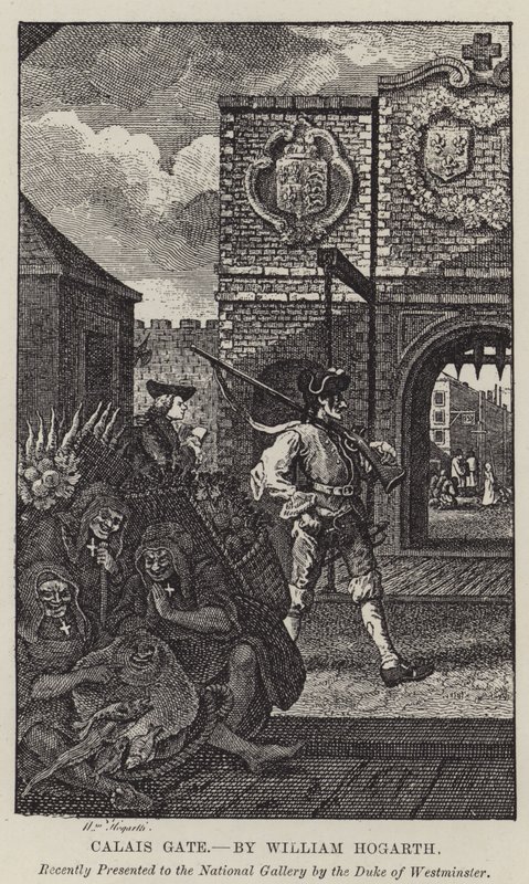 Calais Kapısı by William Hogarth