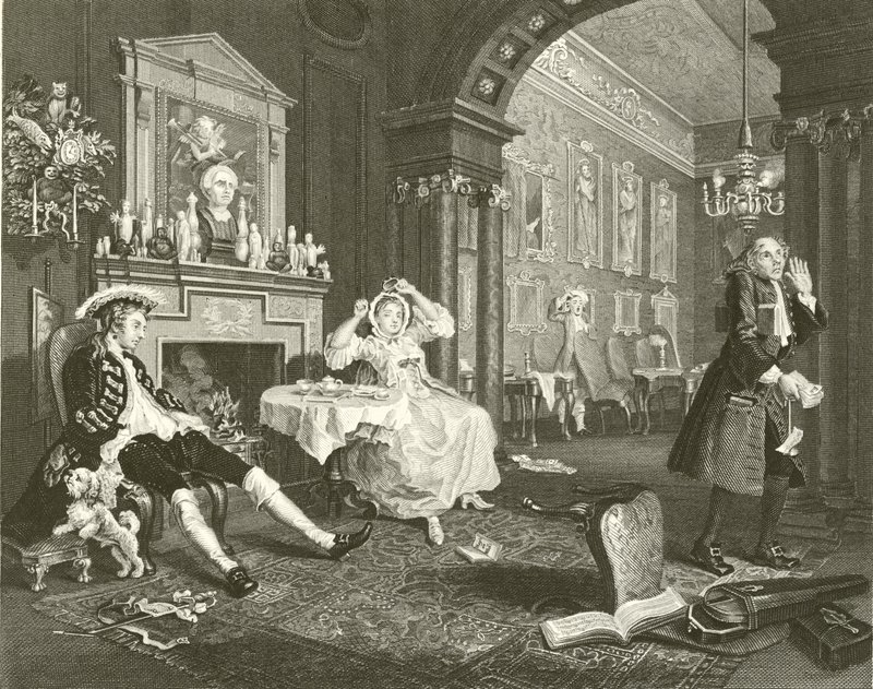 Evlilik A La Modu by William Hogarth