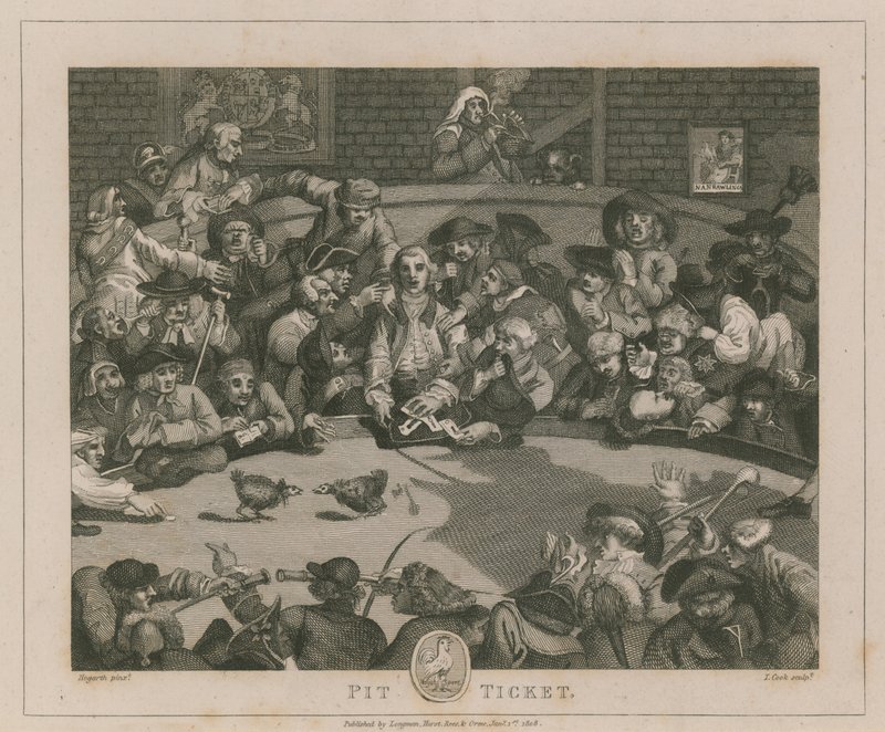 Pit Bileti by William Hogarth