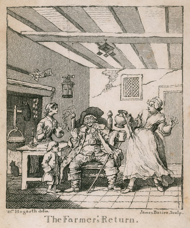 Çiftçinin Dönüşü by William Hogarth
