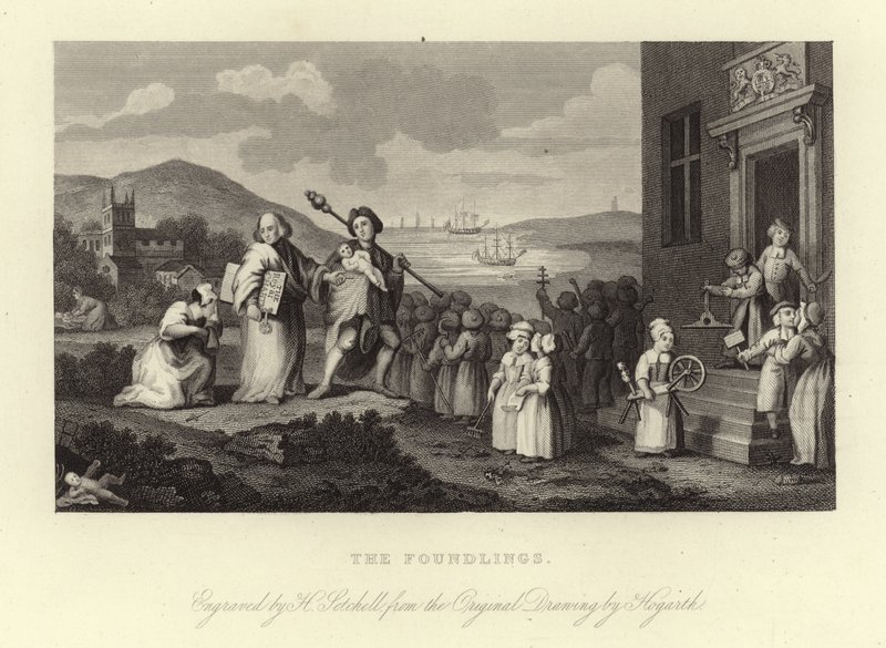Foundlings by William Hogarth