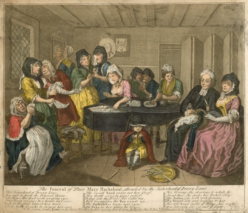 Drury Lane kardeşliğinin katıldığı Zavallı Mary Hackabout