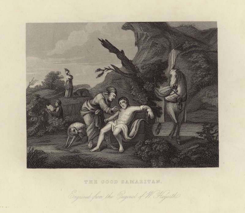 İyi Samiriyeli by William Hogarth
