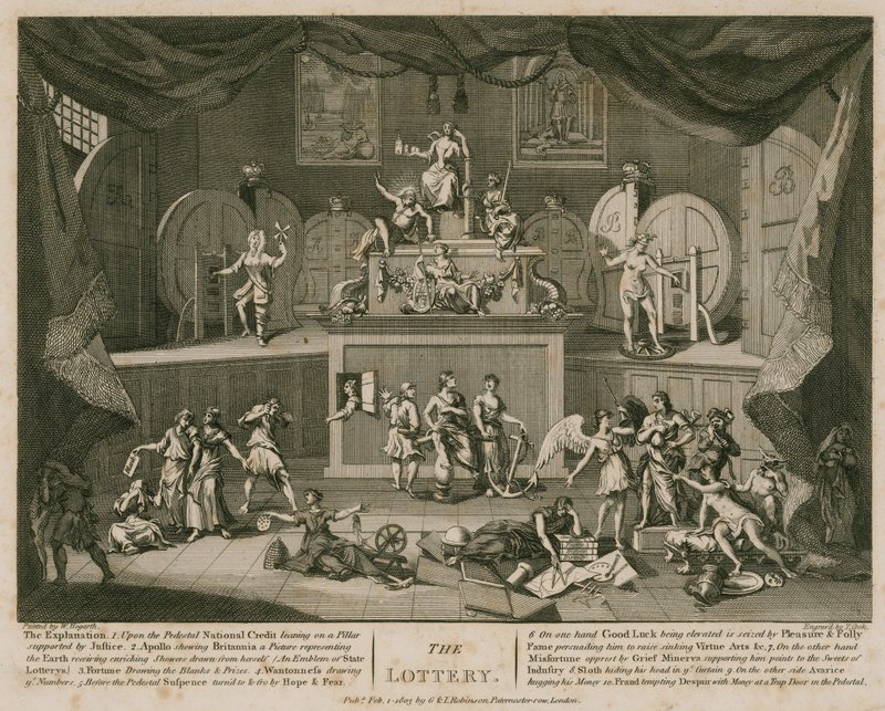 Piyango by William Hogarth