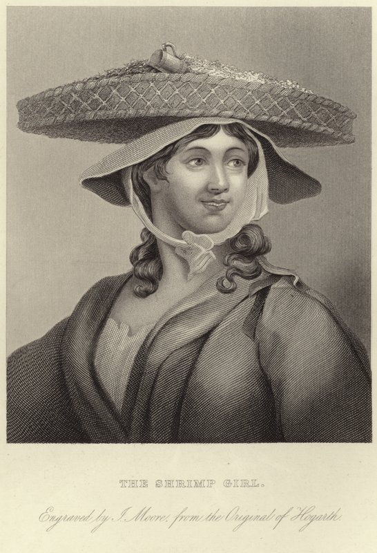 Karides Kız by William Hogarth