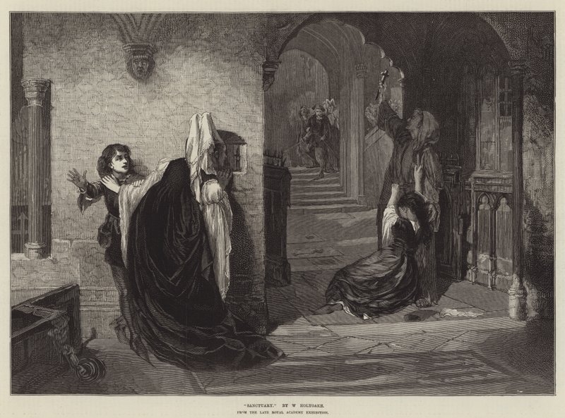 Sığınak, geç Kraliyet Akademisi Sergisinden by William Holyoake