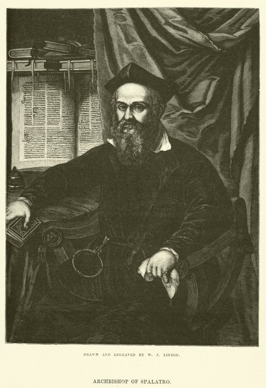 Spalatro Başpiskoposu by William James Linton
