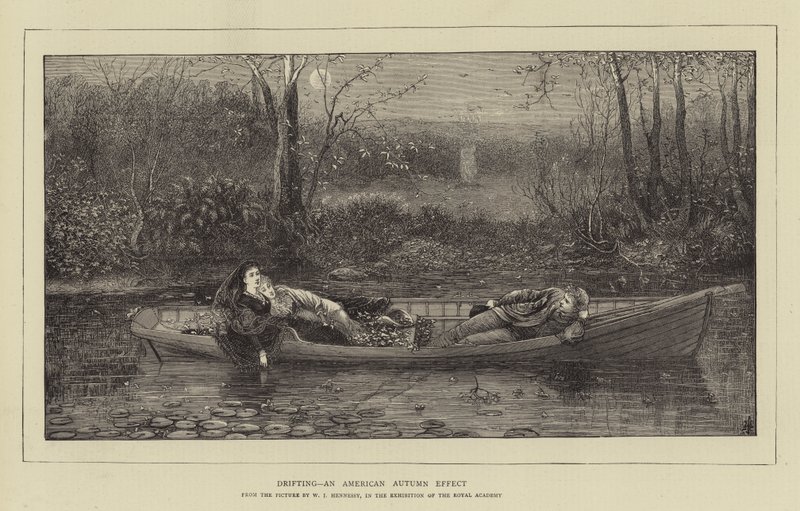 Sürüklenmek, Bir Amerikan Sonbahar Etkisi by William John Hennessy