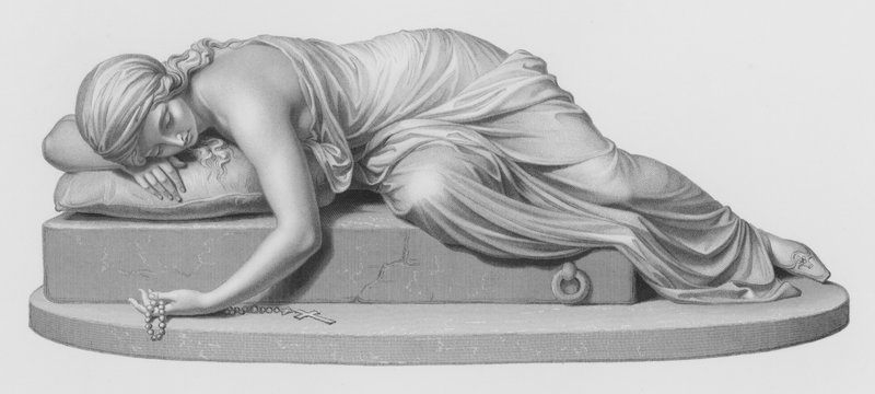 Beatrici Cenci, W Roffe tarafından Harriet Hosmer