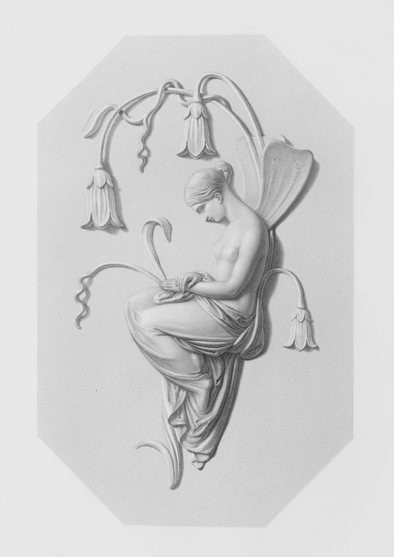 Blue-Bell, R Westmacott, ARA tarafından bas rölyeften W Roffe tarafından oyulmuş, Ellesmere Saygın Kontu koleksiyonunda (gravür) by William John Roffe
