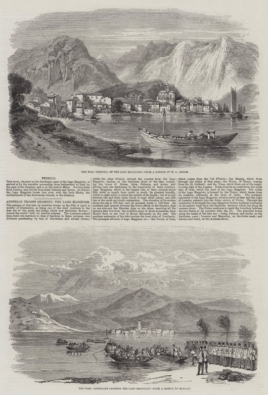 İtalya'daki Savaş by William Leighton Leitch