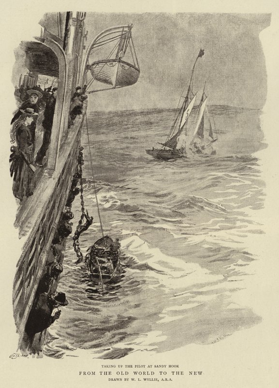 Eski Dünyadan Yeni Dünyaya by William Lionel Wyllie