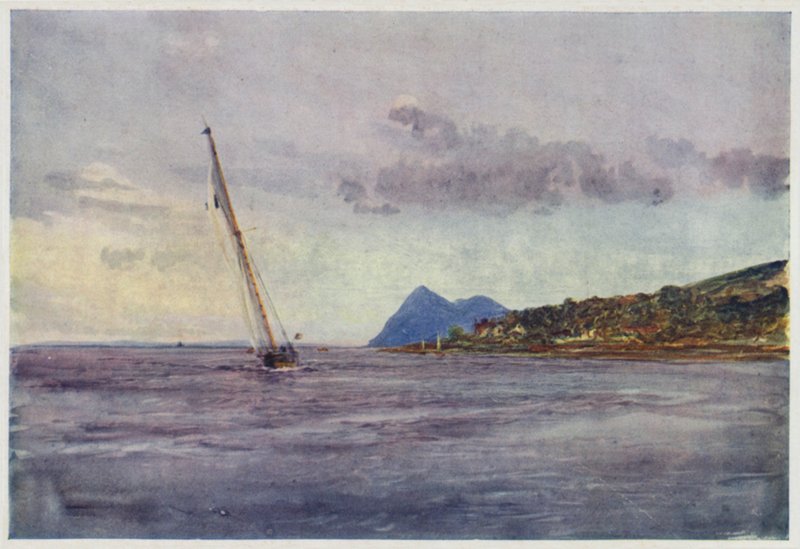 Holy Island, Arran  by William Lionel Wyllie