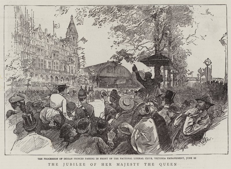 The Jubilee of Her Majesty the Queen  by William Lockhart Bogle