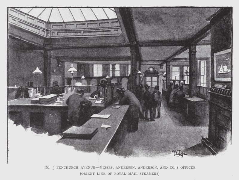 No 5 Fenchurch Avenue, Messrs Anderson, Anderson ve Co