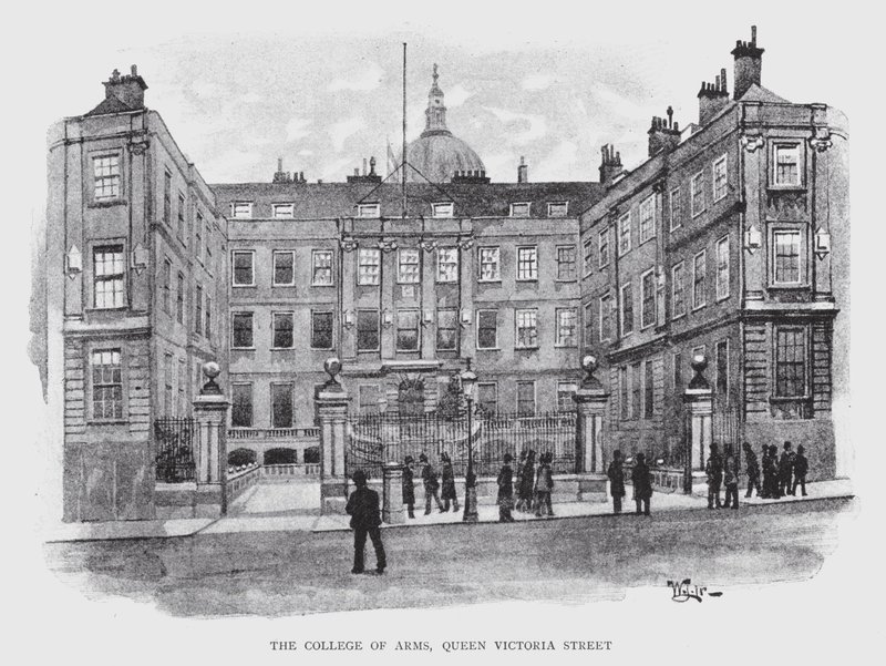 Silah Koleji, Kraliçe Victoria Caddesi (taş) by William Luker