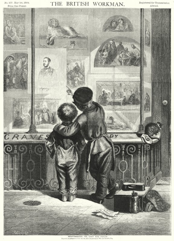 Shaftesbury; veya, Kayıp Eşya (gravür) by William MacDuff