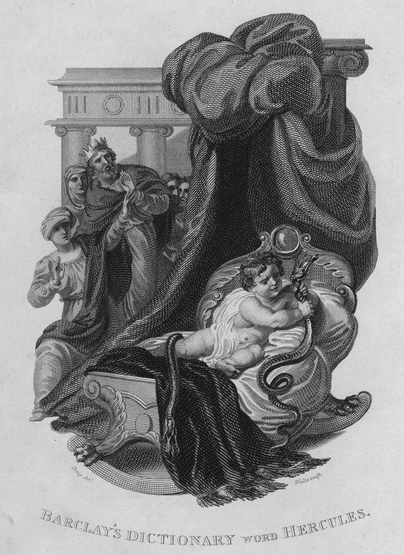 Barclays Sözlüğü, kelime: Herkül (gravür) by William Marshall (after) Craig