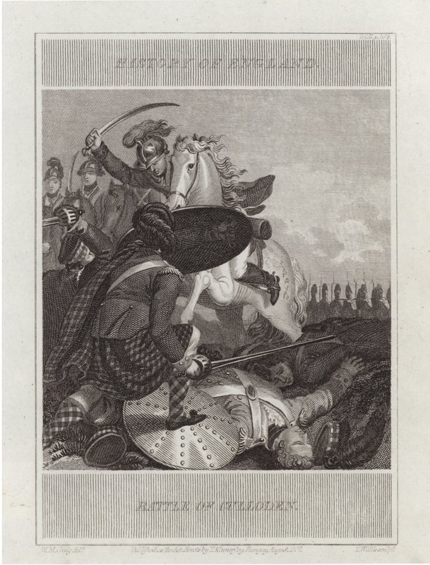 Culloden Savaşı by William Marshall Craig