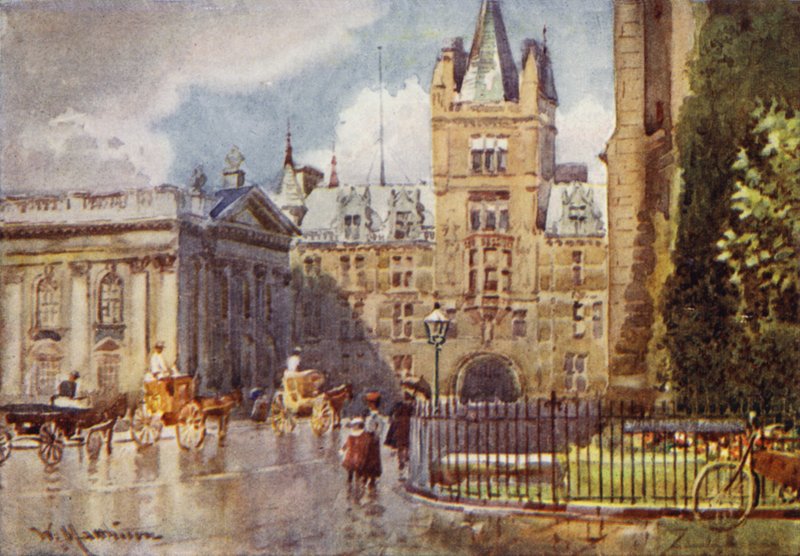 Caius Koleji ve St Marys Passage