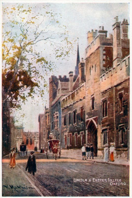 Lincoln ve Exeter Koleji by William Matthison