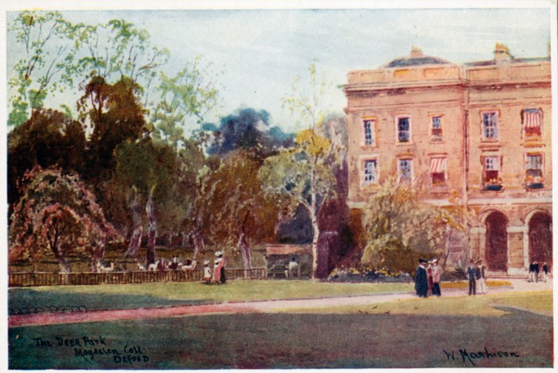 Geyik Parkı, Magdalen Koleji, Yeni Binalar by William Matthison