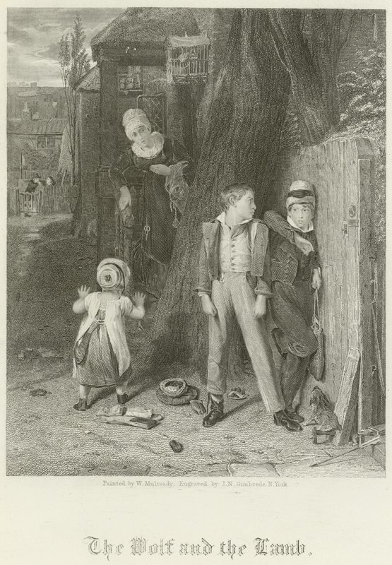 Kurt ve Kuzu by William Mulready