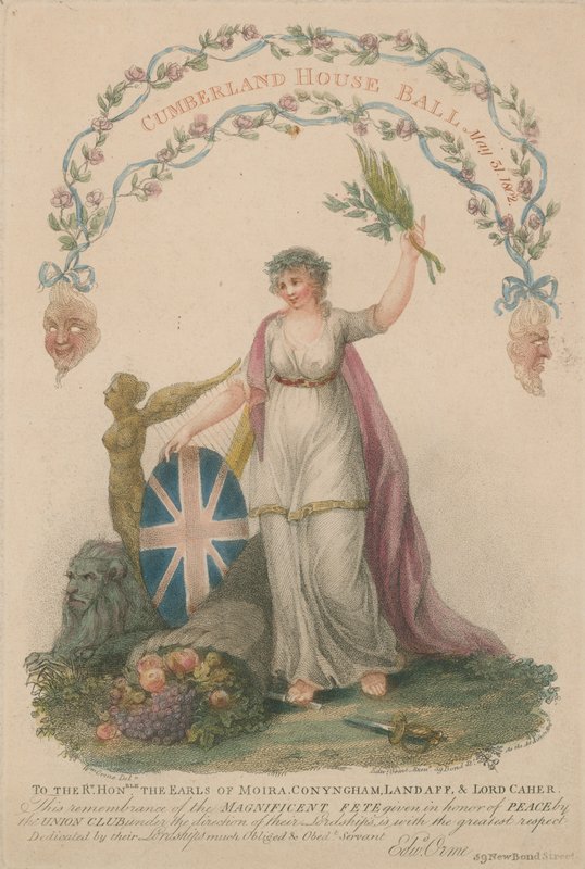 ಕಂಬರ್‌ಲ್ಯಾಂಡ್ ಹೌಸ್ ಬಾಲ್ ಟರ್ಕ್‌ಗೆ ಆಹ್ವಾನ by William Orme